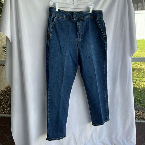 Boden Barrel Leg jeans US 12 Cropped - Picture 2 of 8